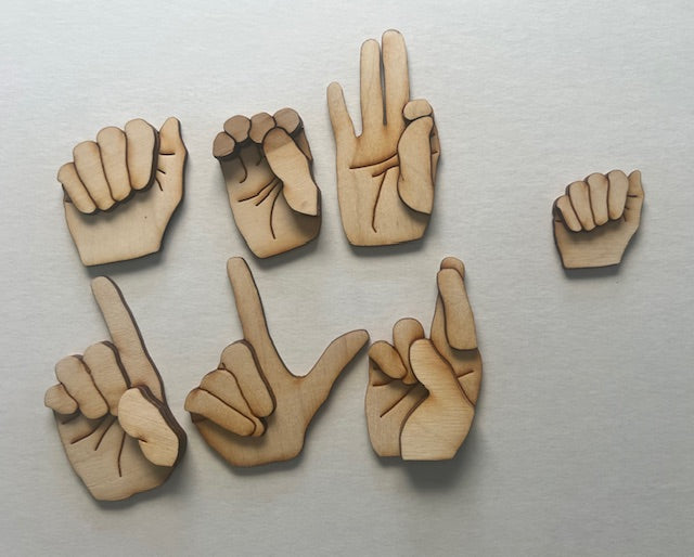 Large Individual 3D Handshape