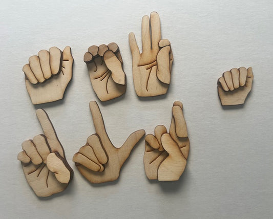 Large Individual 3D Handshape