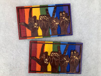 Wall Art Rainbow LOVE