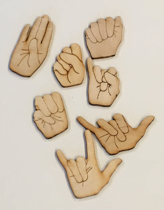 Individual Handshape Letter
